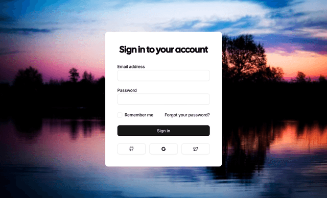 shadcn ui shadcn login form blocks block
