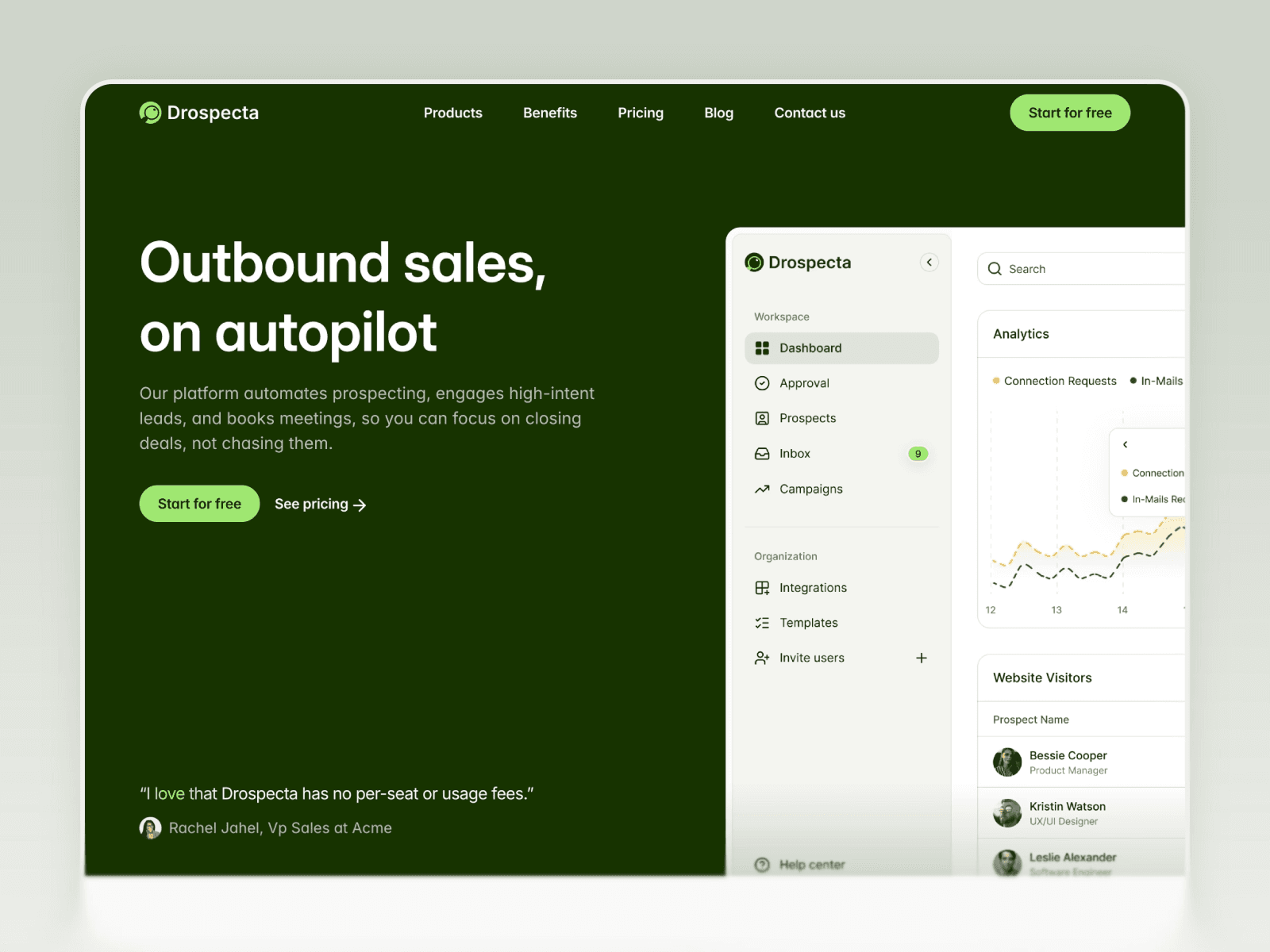 saasuk landing page